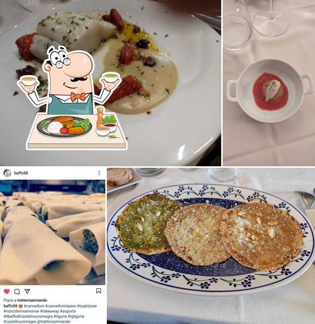 Platti al Trattoria Armanda