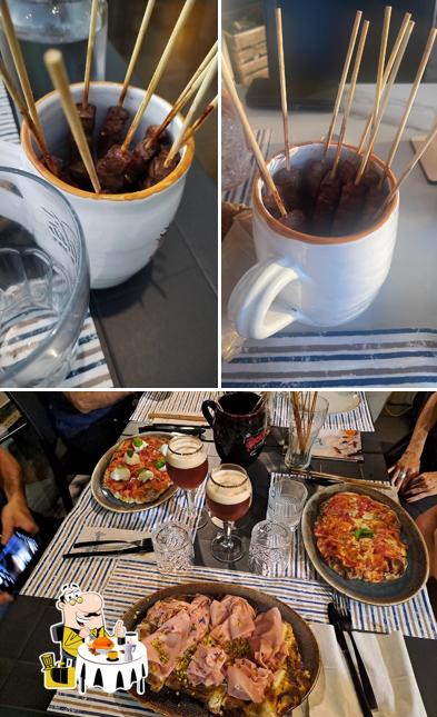 Platti al Amicucci Pinsa e Arrosticini