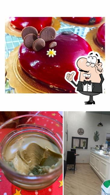 Gli interni di Pasticceria Reale
