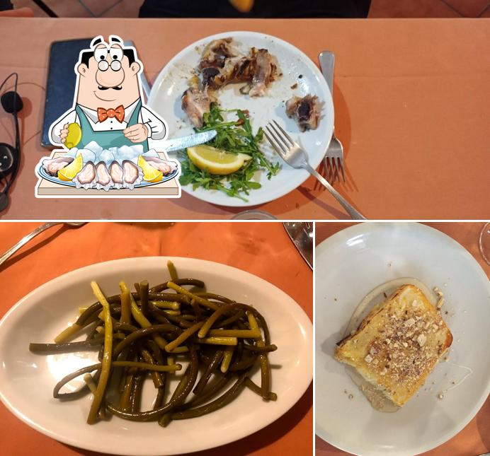 Ostriche al Ristorante La Fiaccola