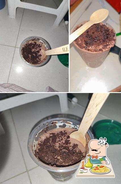 Chocolate mousse at United Farmers Creamery