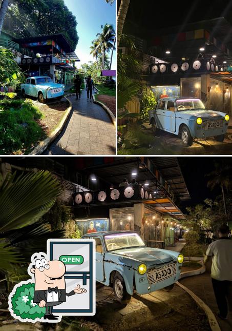 The exterior of Asado Cafe & Restaurant