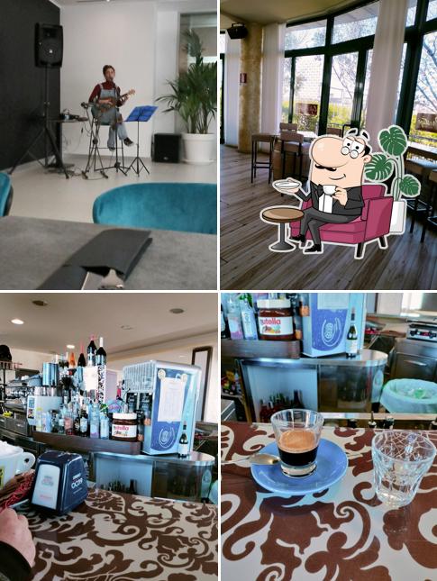 Gli interni di Cafè Prestige