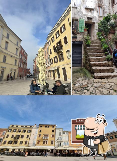 Gli esterni di Viecia Batana cafe