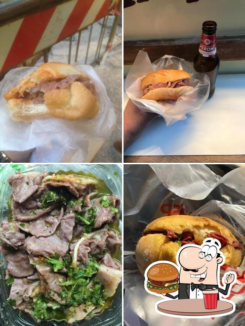 Prova un hamburger a Antico Trippaio