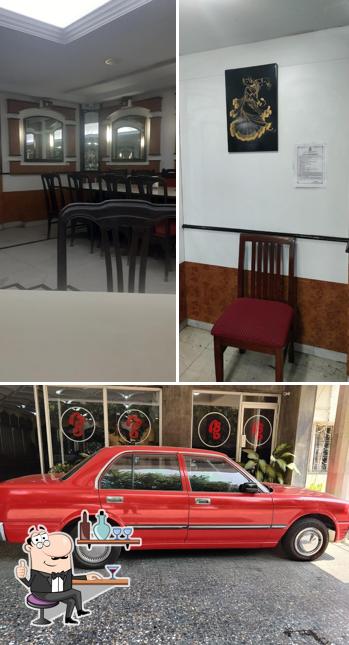 The picture of Menaka Restaurant’s interior and exterior
