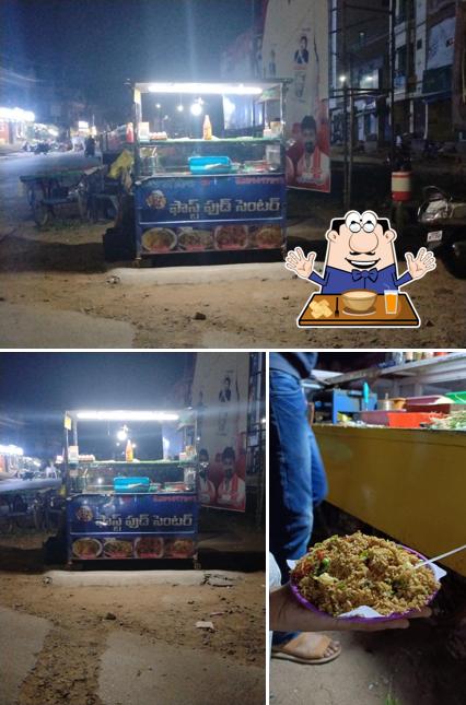 Among different things one can find food and interior at Arshiya fast food centre
