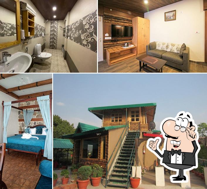 The interior of Jharipani Castle