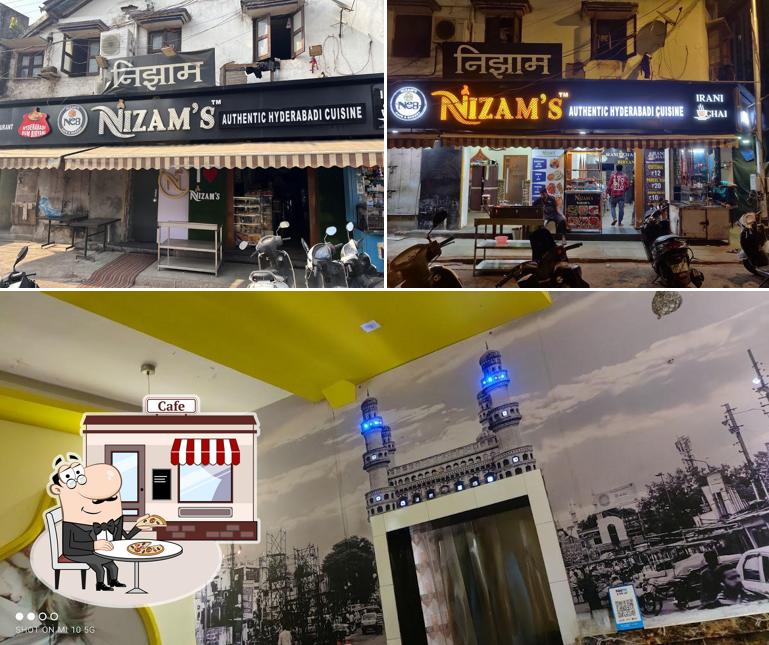 The exterior of Nizam's Authentic Hyderabadi Cuisine