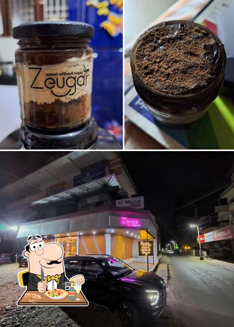 Among various things one can find food and exterior at Zeugar sugar free Kannur