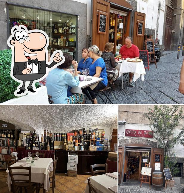 Gli interni di L' Enoteca Del Grottino