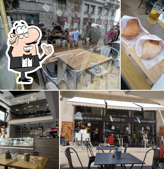 Gli interni di Il Priscio