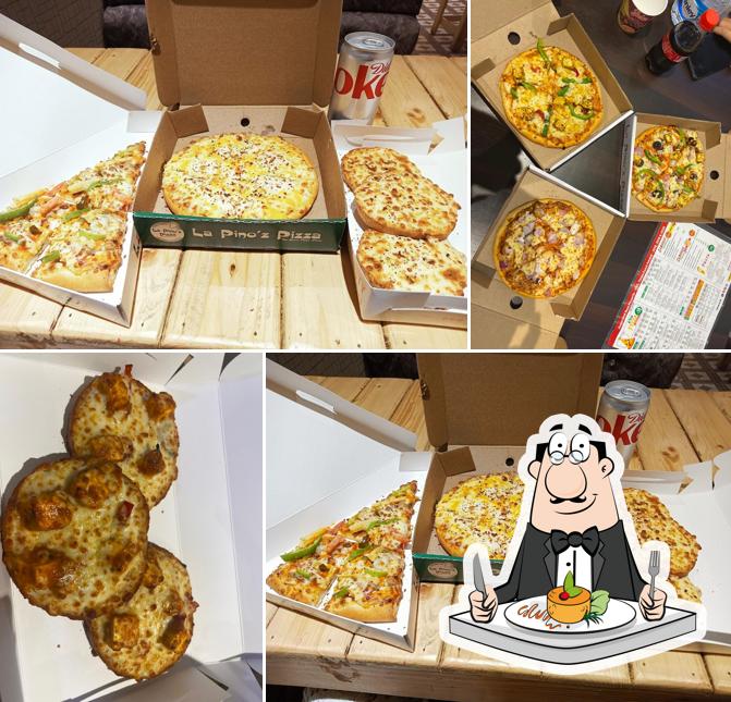 Food at La Pinoz Pizza Dewas