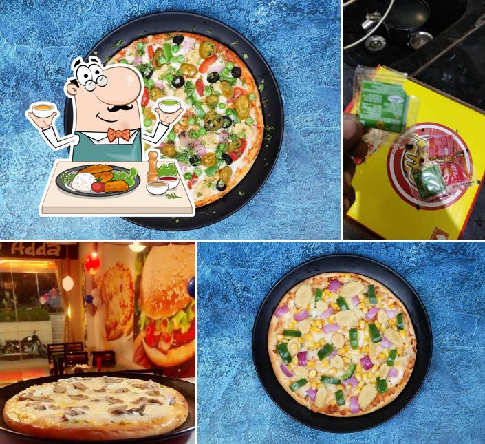 Food at Namma pizza adda
