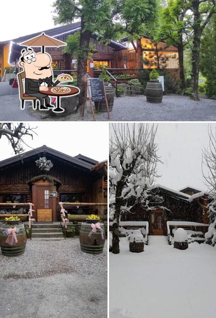 Goditi la vista dagli esterni di Ristorante Bar Ranch Augusto