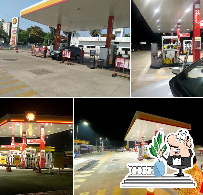 Enjoy the view outside Shell Petrol Station Lalacheruvu