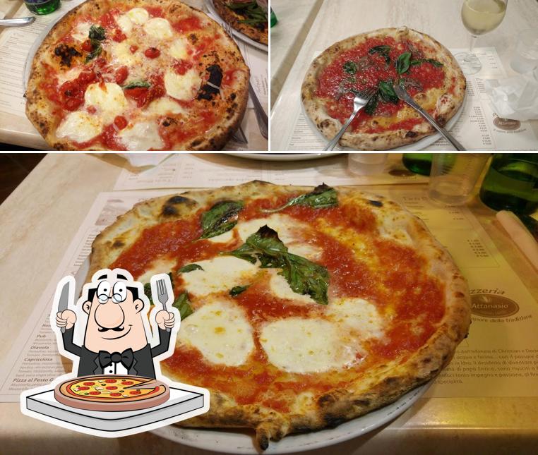 A Attanasio, puoi assaggiare una bella pizza