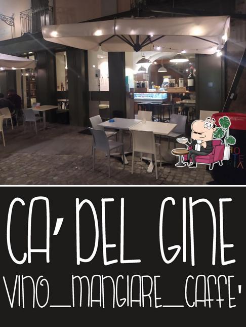 Gli interni di Ca' Del Gine