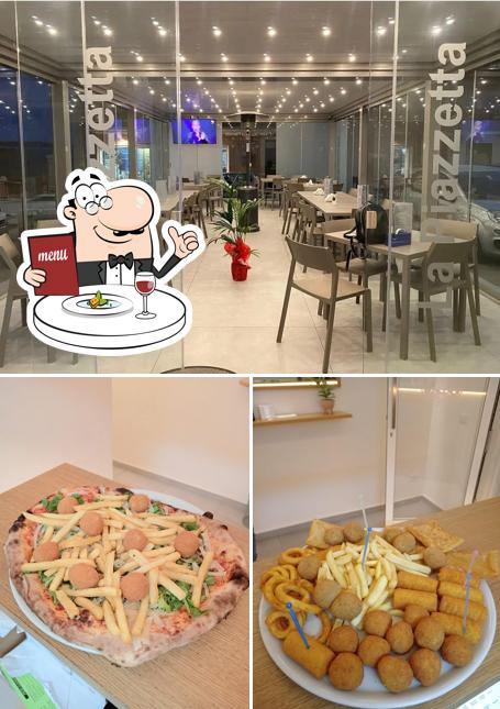 Dai un’occhiata alla foto che raffigura la cibo e interni di Pizzeria Panineria La Piazzetta Di scerra Salvatore