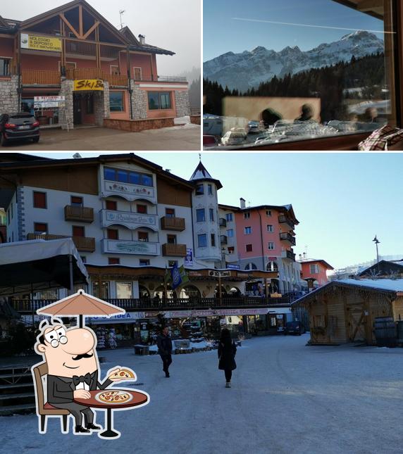 Guarda la parte esterna di Skibar