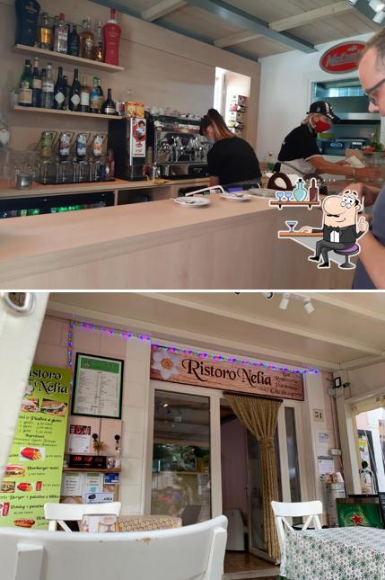 Gli interni di Bar Alibi