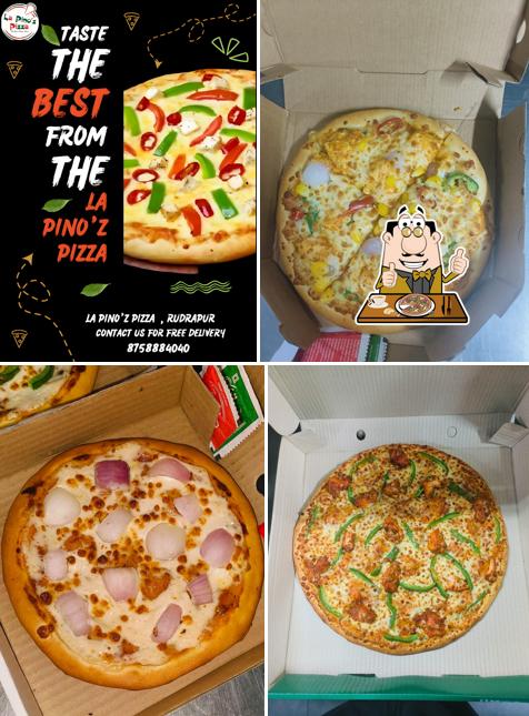 Pick pizza at La Pinoz Pizza