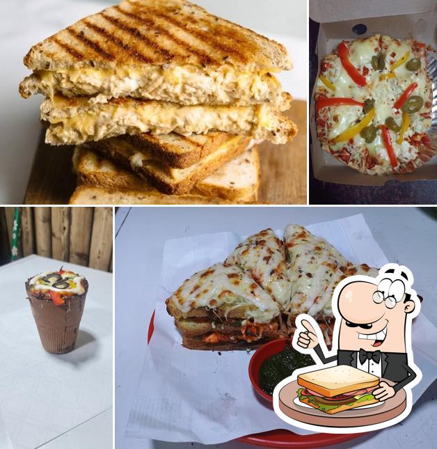 Grilled cheese sandwich at FOODIE BOY....hunger loading