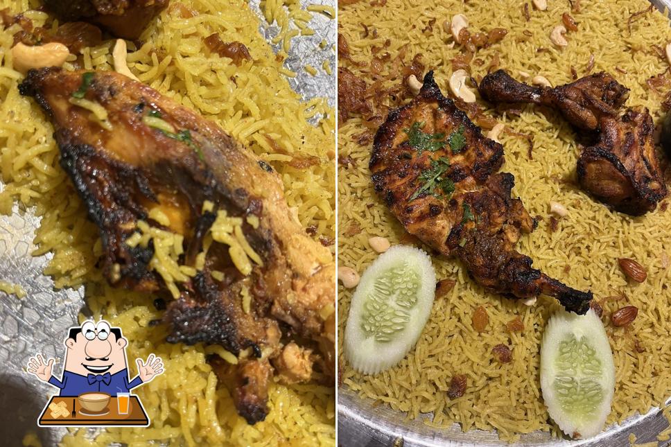 Food at Mehfil Mandi House