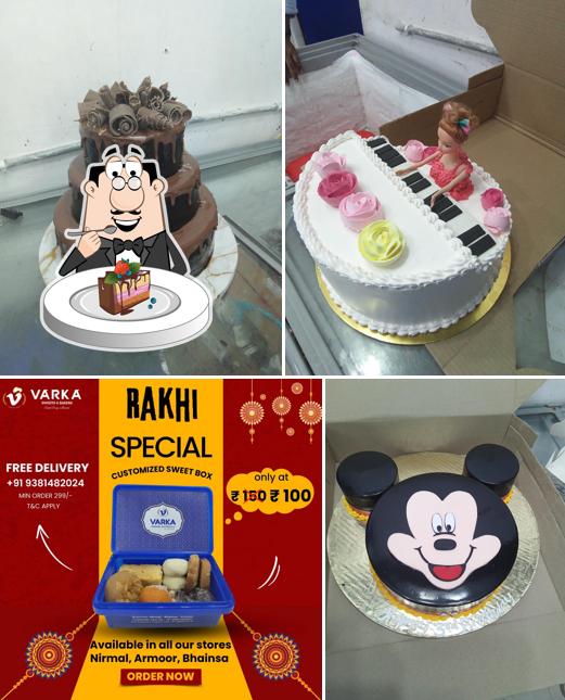 Chocolate cake at Varka Sweets And Bakers