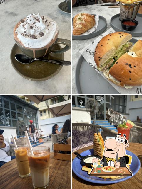 Meals at Grounded Cafe