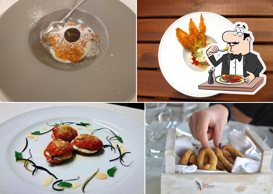 Cibo al Ristorante Il Falco Pellegrino