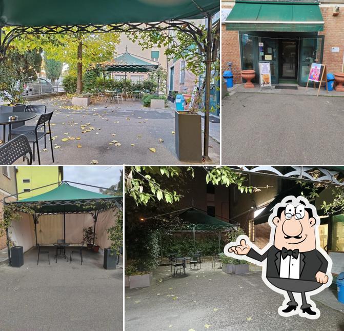 Gli interni di L'Istrione Cafè