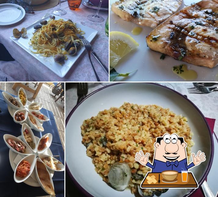 Platti al ristorante le dune