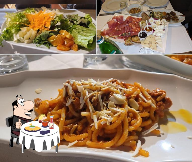 Piatto di formaggi al Ristorante locanda Bonifacio VIII