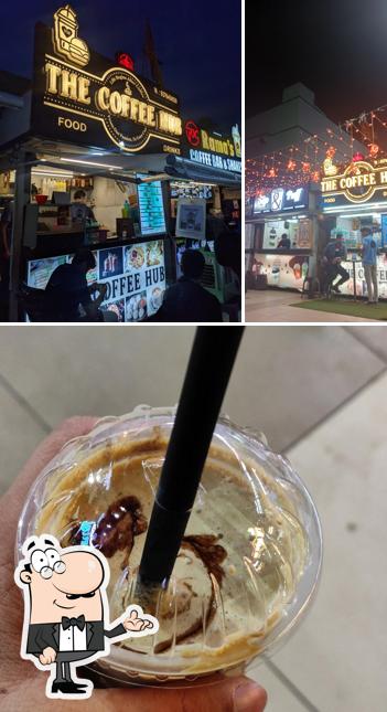 The interior of The Coffee Hub