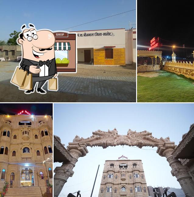 Take a look at the outside part of Hotel Yaduraj Heritage