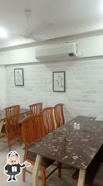 The interior of CK Egg Eatery