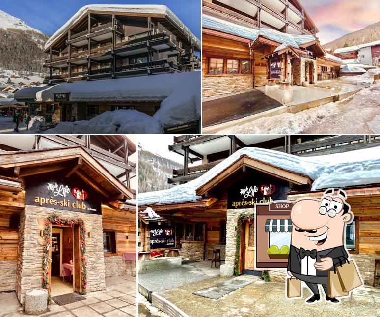 Gli esterni di High Life Après-Ski Club