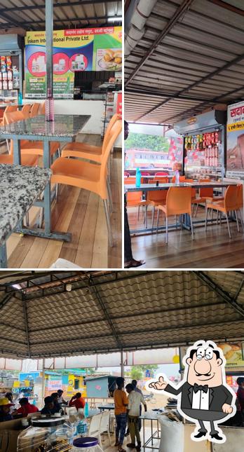 The interior of Sadanand pure veg