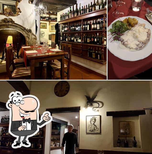 Dai un'occhiata agli interni di la taverna di roberto