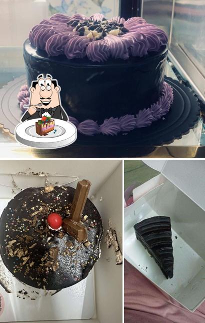 Chocolate cake at Rishika's Sweet Temptations