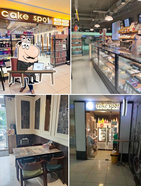 Check out how Cake Spot looks inside