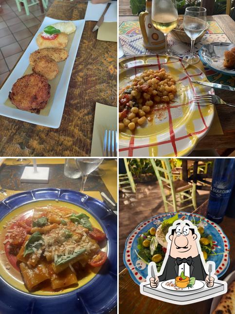 Cibo al Ristorante Pizzeria ‘Il Giardino’