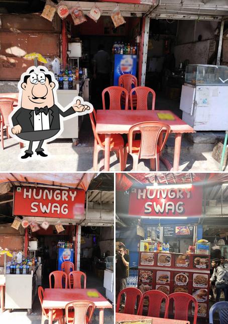 The interior of Hungry Swag