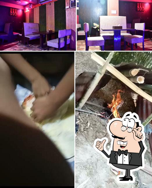 The picture of Royal Fountain bar Doimukh’s interior and food