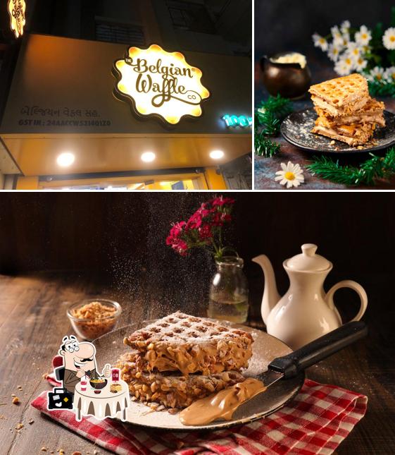 Food at The Belgian Waffle Co