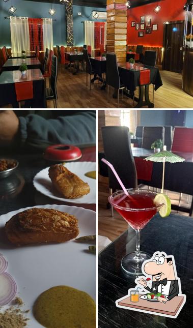 This is the image showing food and interior at BAR B Q RESTAURANT CUM BAR
