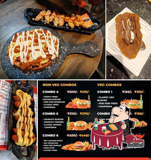 Waffles at Fire wings - Bhiwandi