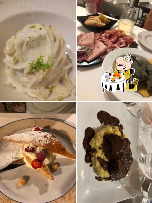 Platti al Osteria Due Colonne