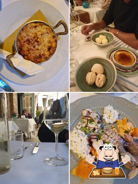 Creme brulee e ceviche al Ristorante al Gallo